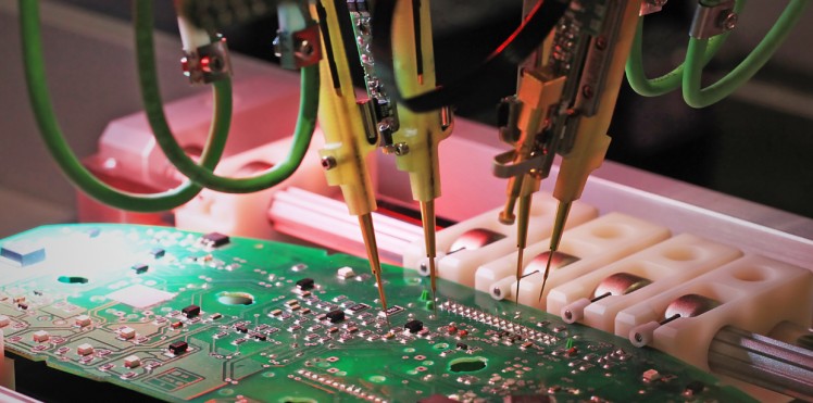 Machine vision technology in action, inspecting manufactured products
